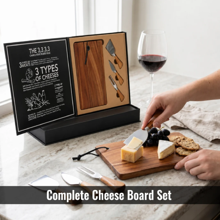The Gourmet Cheese Board Book Box
