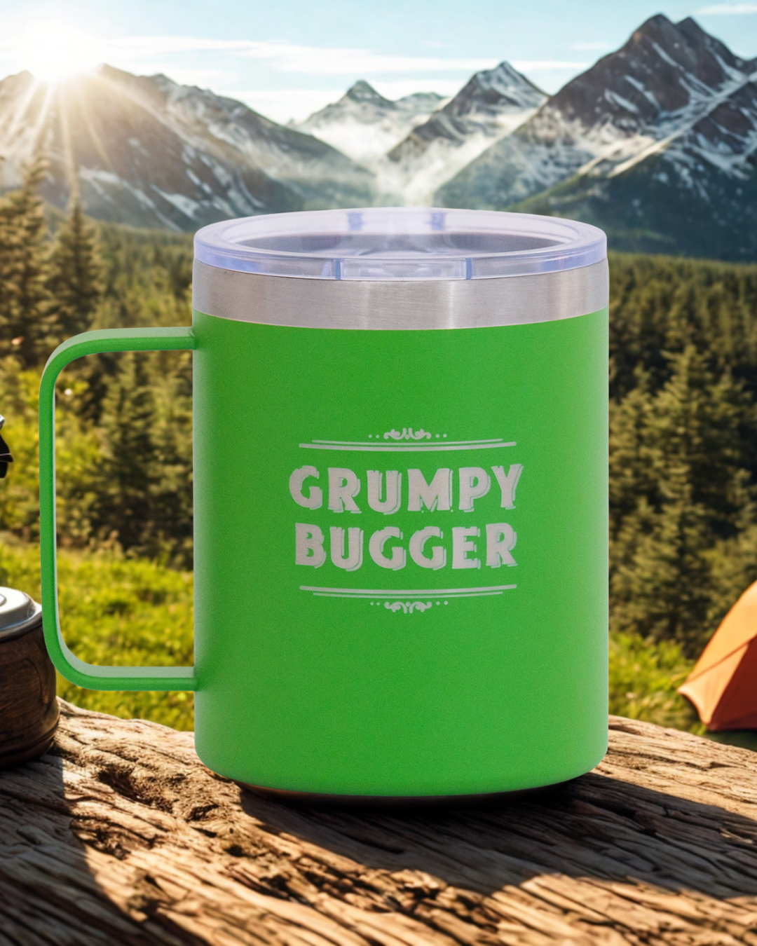 Sweet Disorder Grumpy Bugger Insulated Mug