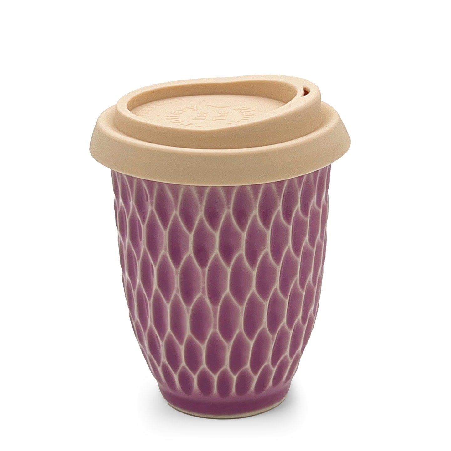 Lavender Ceramic Travel Cup - 8oz