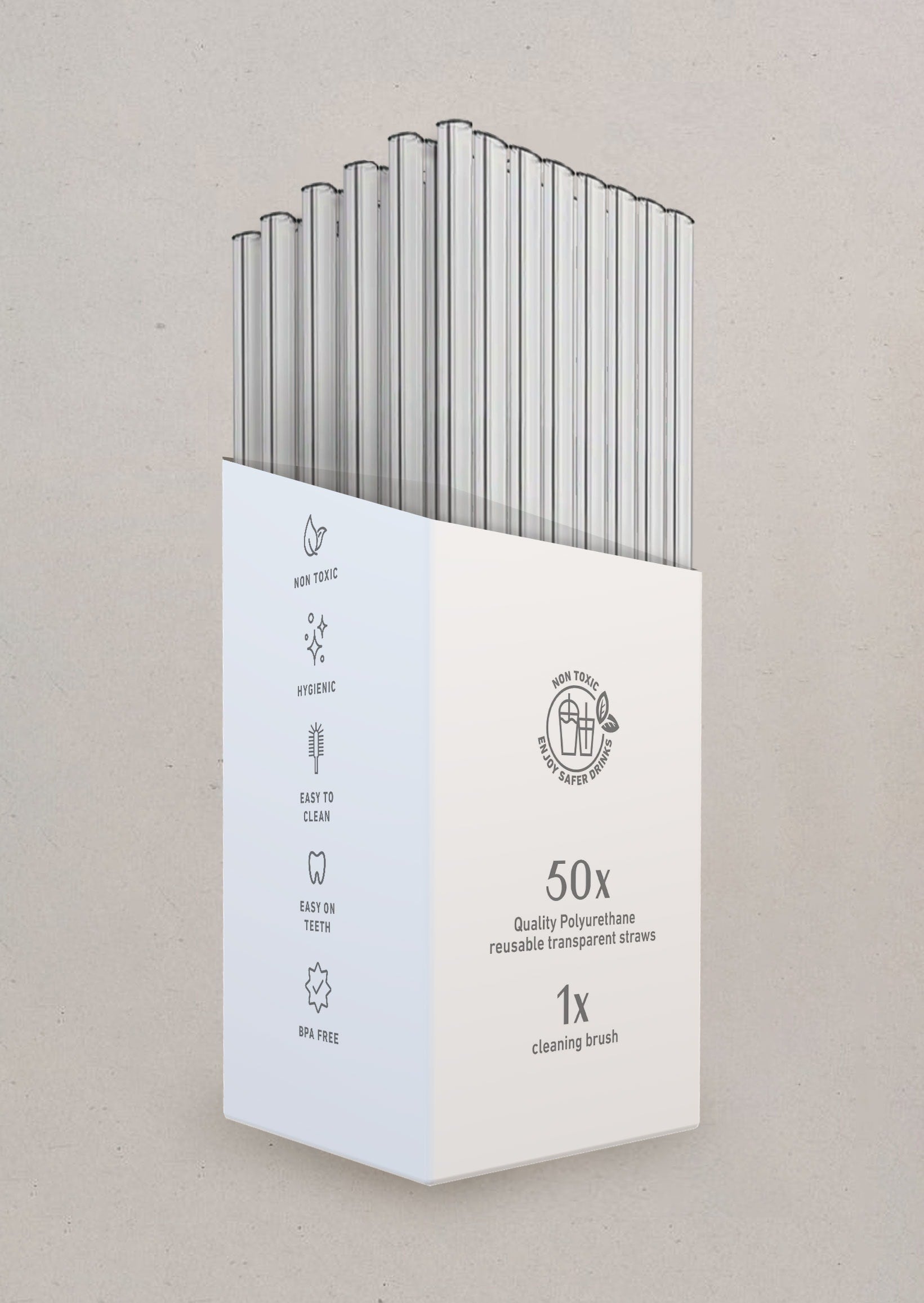 Commercial Full Length Straws