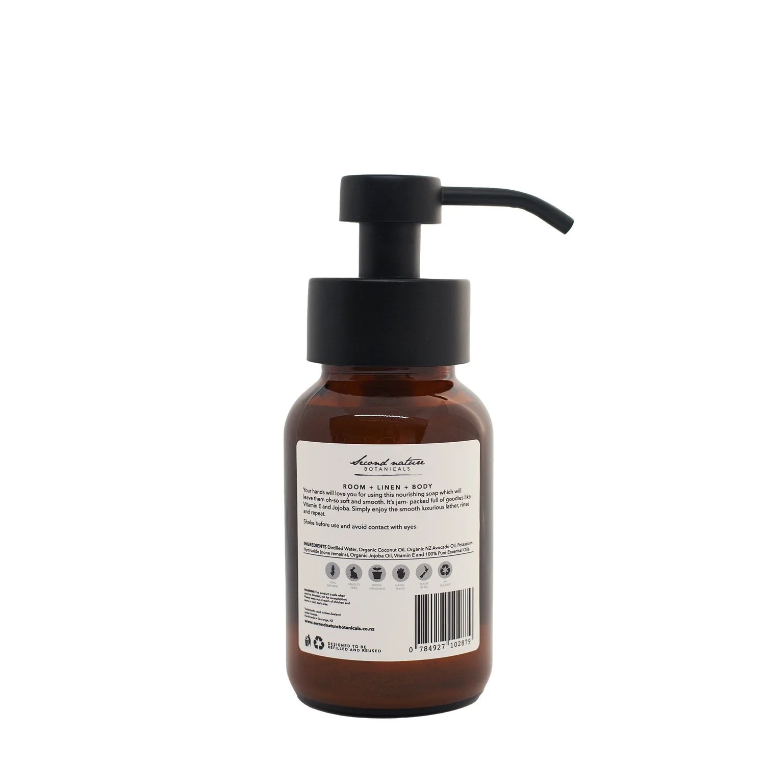 Organic Foaming Hand Soap - Second Nature Botanicals