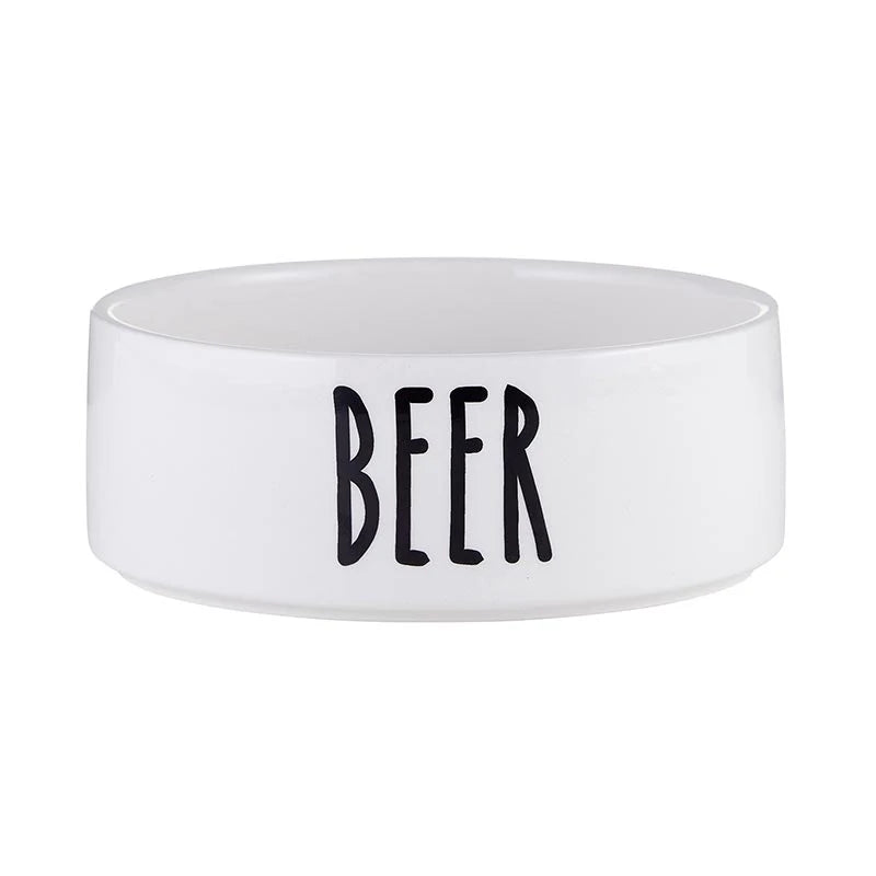 Ceramic Pet Bowl – Beer