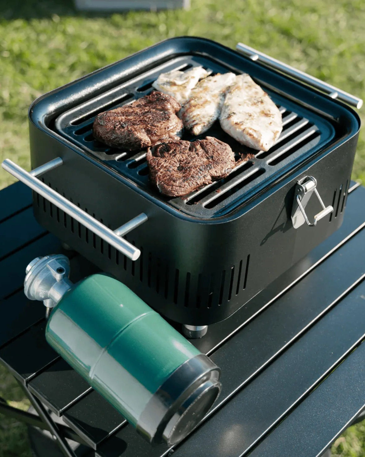 CUBE™ PROFLAME 360 Portable Gas Grill – Compact & Powerful | Output Envy
