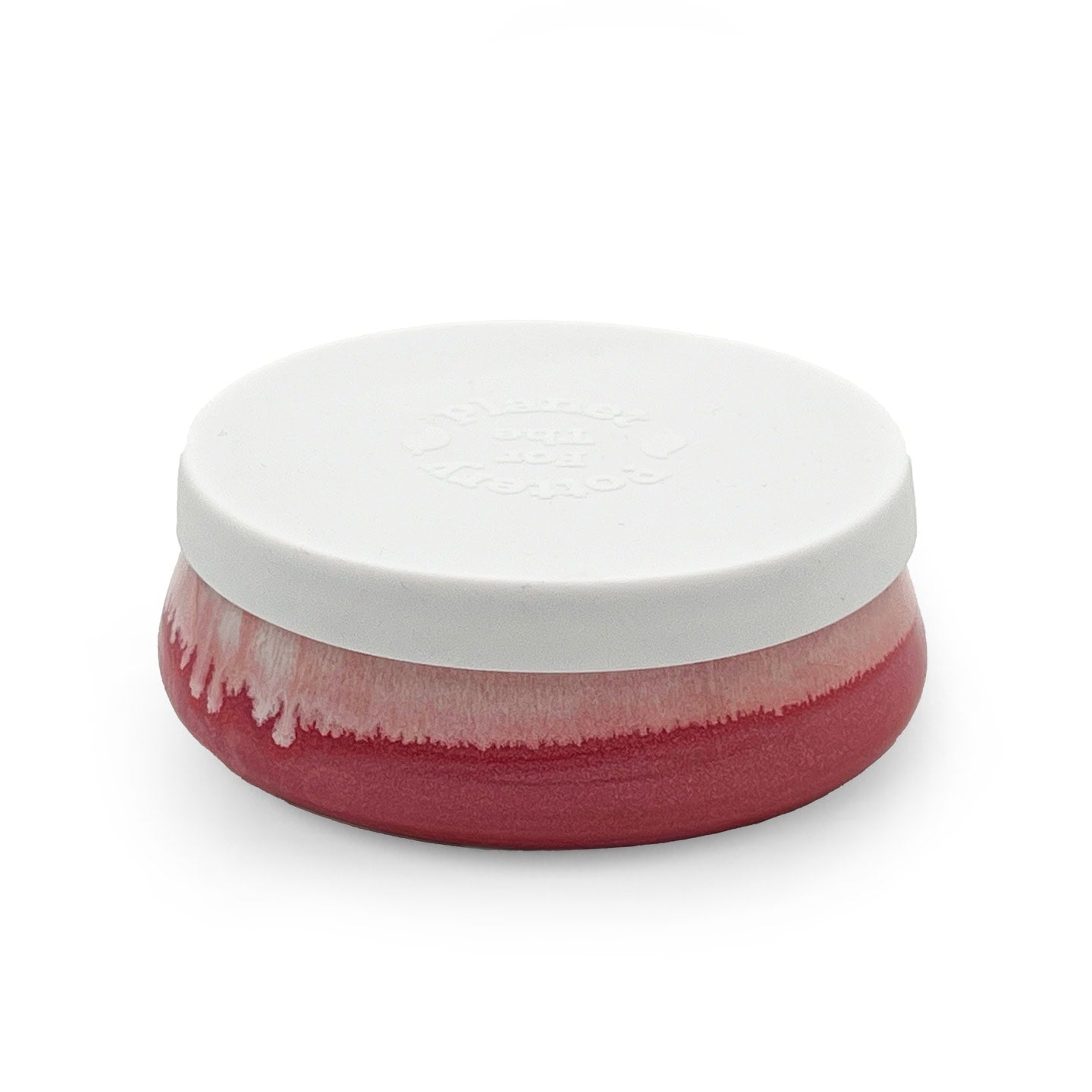 Raspberry Beret Ceramic Travel Bowl - Small