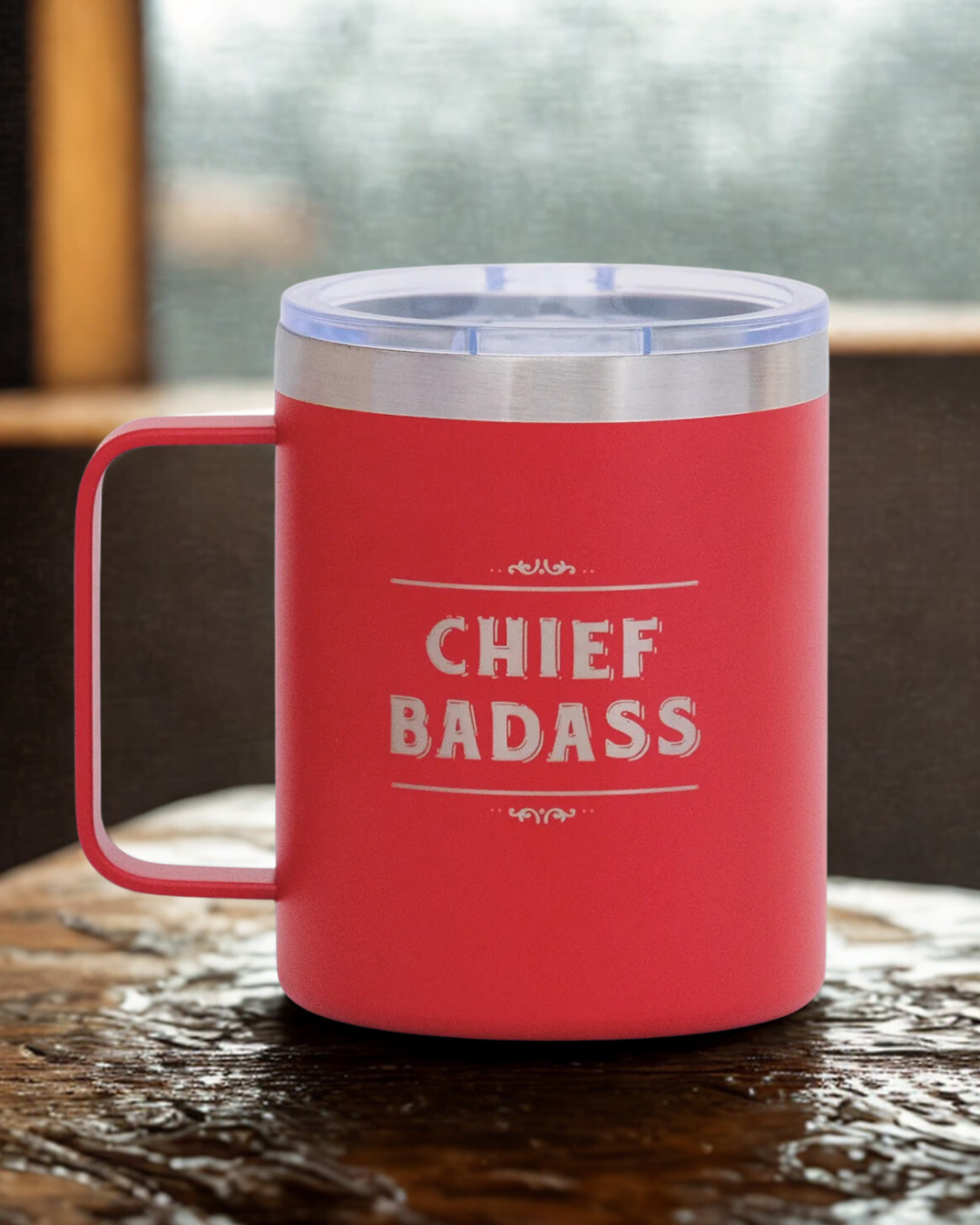 Sweet Disorder Chief Badass Insulated Mug