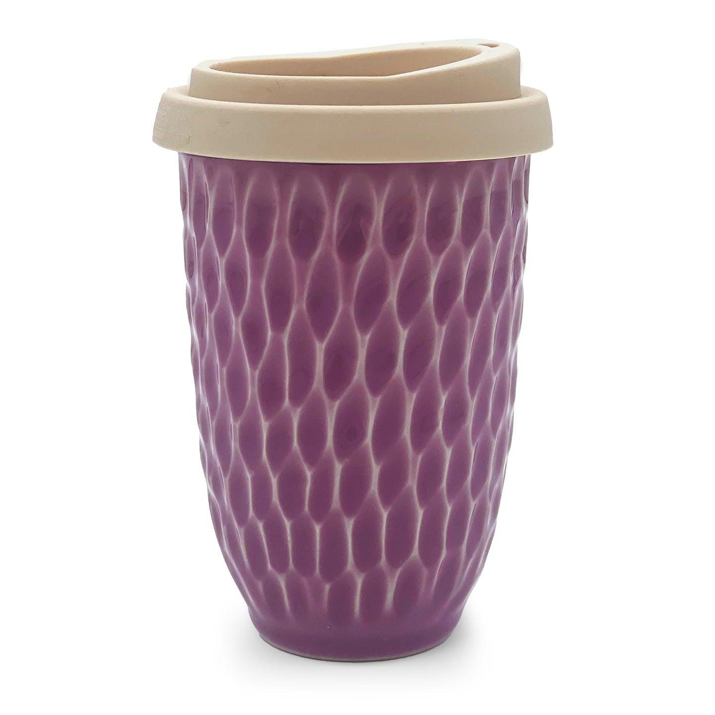 Lavender Ceramic Travel Cup - 12oz