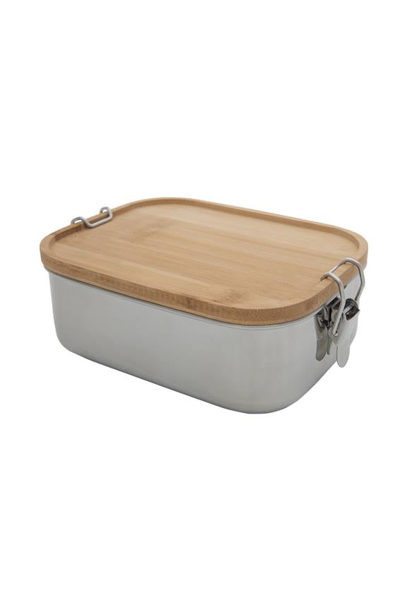 Lunch Box with Bamboo Lid 16.5cm