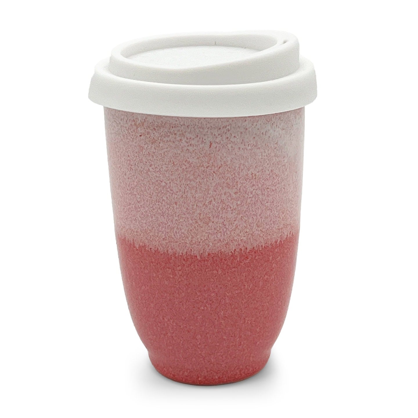 Raspberry Beret Ceramic Travel Cup - 12oz