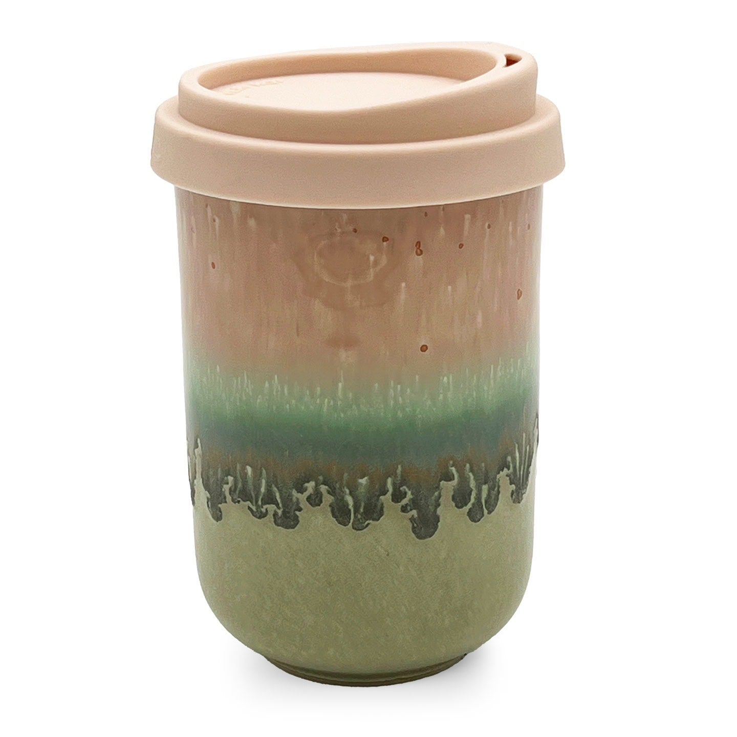 Rainforest Jasper Ceramic Travel Cup - 16oz