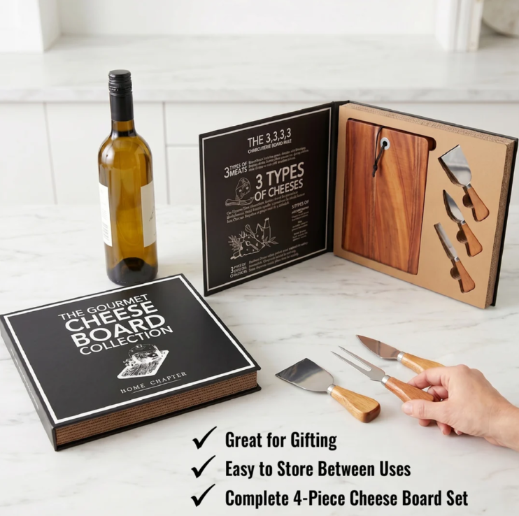The Gourmet Cheese Board Book Box