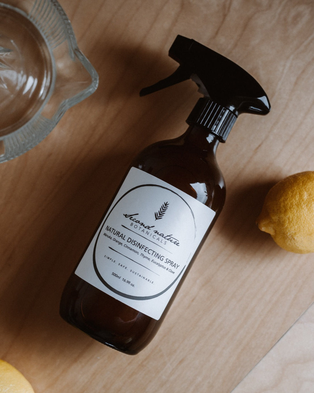 Natural Disinfecting Spray 500mL - Second Nature