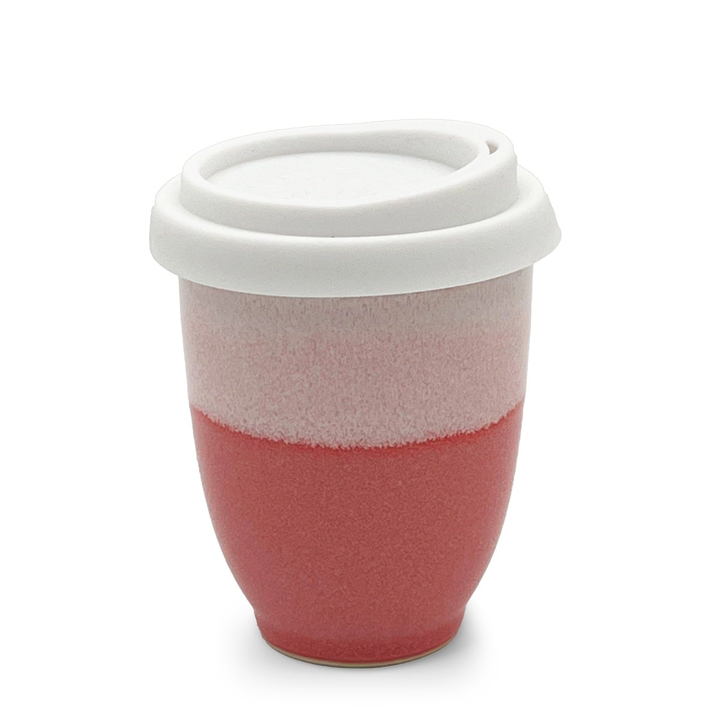 Raspberry Beret Ceramic Travel Cup - 8oz