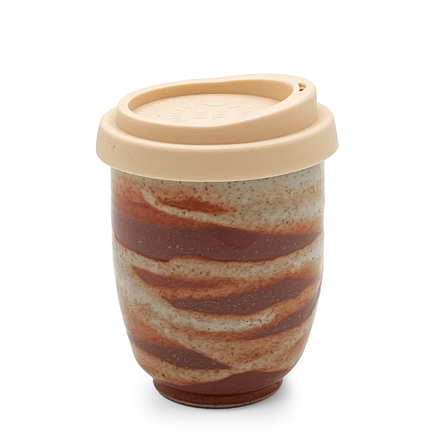 Shino-Yaki Ceramic Travel Cup - 8oz