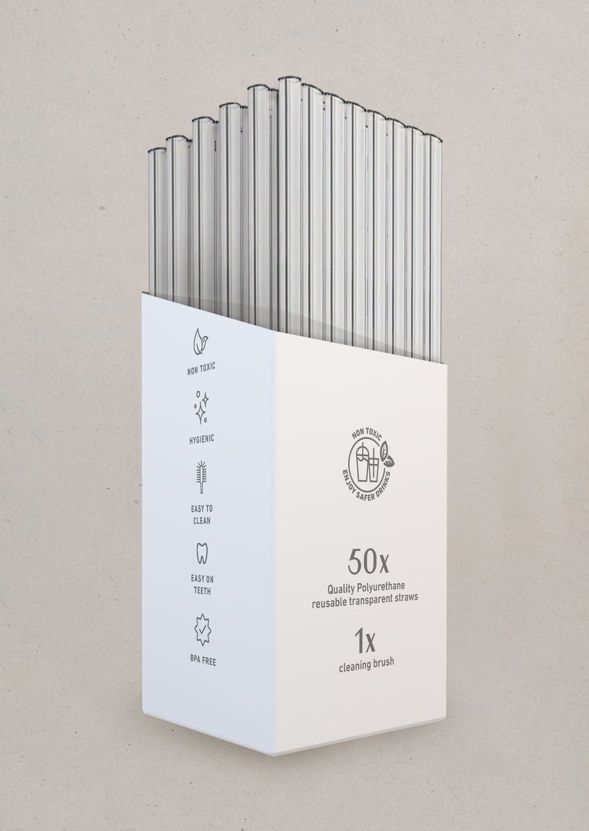Commercial Full Length Straws