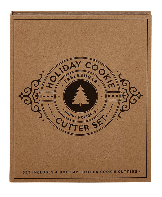 Holiday Cookie Cutter - Cardboard Book Set