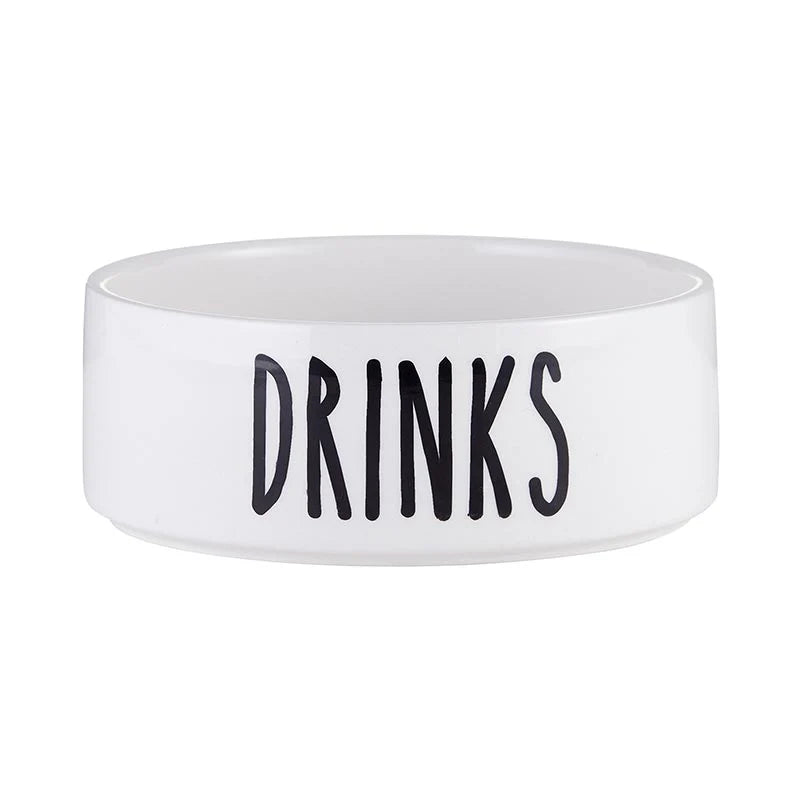 Ceramic Pet Bowl – Drinks