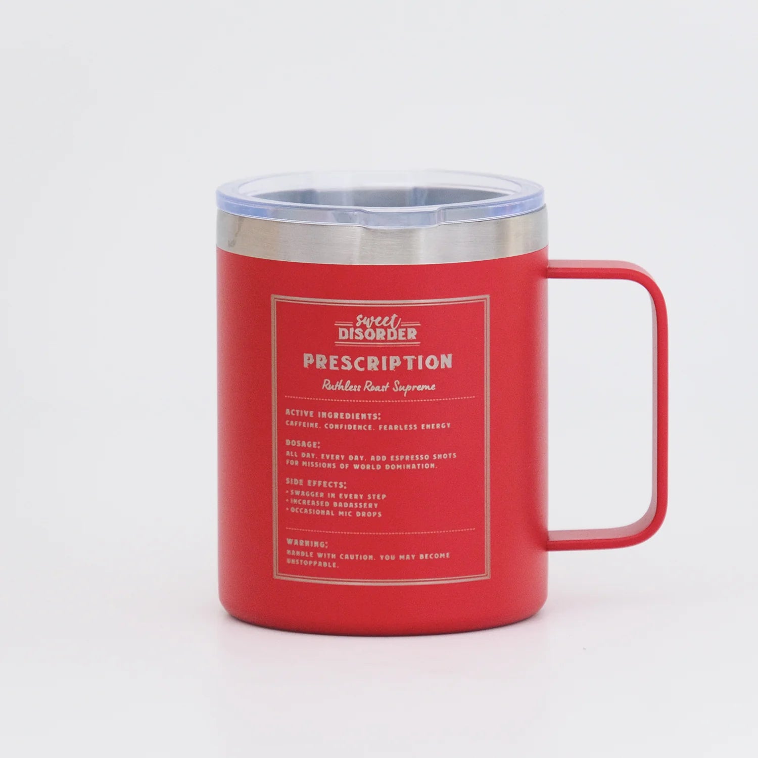 Sweet Disorder Chief Badass Insulated Mug