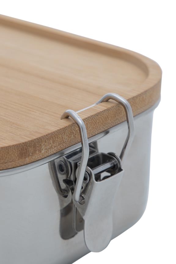 Lunch Box with Bamboo Lid 16.5cm